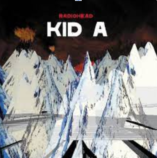 Album cover for “Kid A” by Radiohead. 
